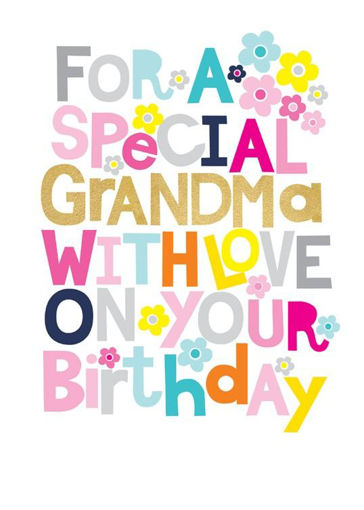 Picture of FOR A SPECIAL GRANDMA ON YOUR BIRTHDAY